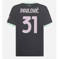 AC Milan Strahinja Pavlovic #31 Replica Third Shirt 2024-25 Short Sleeve